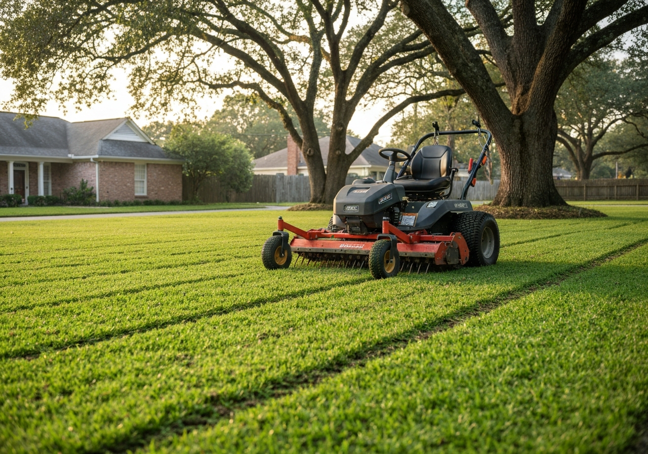 Aeration and Dethatching