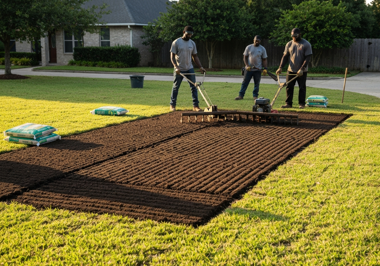 Soil Correction and Resod